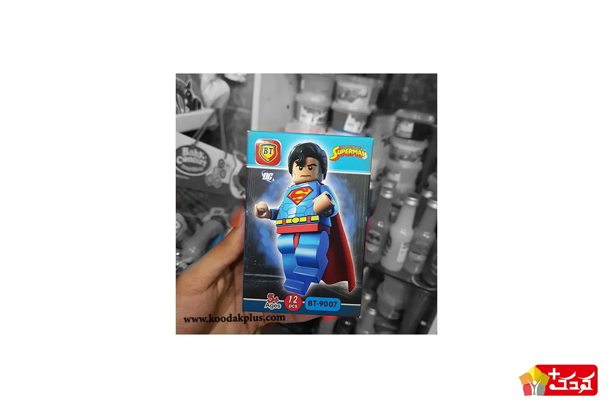 لگو شخصیت سوپرمن 9007 محصولی از برند بی تی است