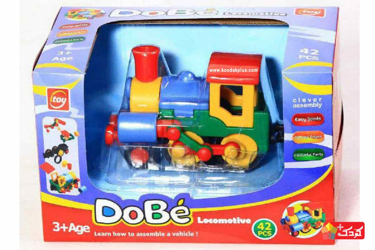 قطار ساختنی اسباب بازی؛ نیز مانند دیگر محصولات این شرکت در دو نمونه جعبه ساده و جعبه هارد باکس تولید شده است