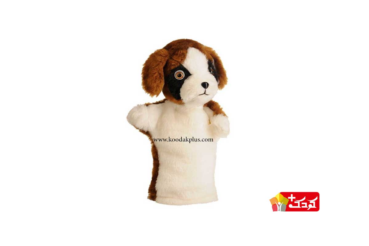 عروسک نمایشی سگ مناسب قابل شست شوست