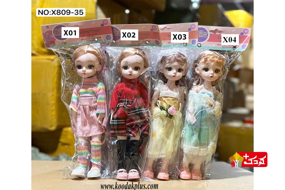 عروسک کره ای مفصل دار مدل x809 از مواد درجه یک تهیه شده اند