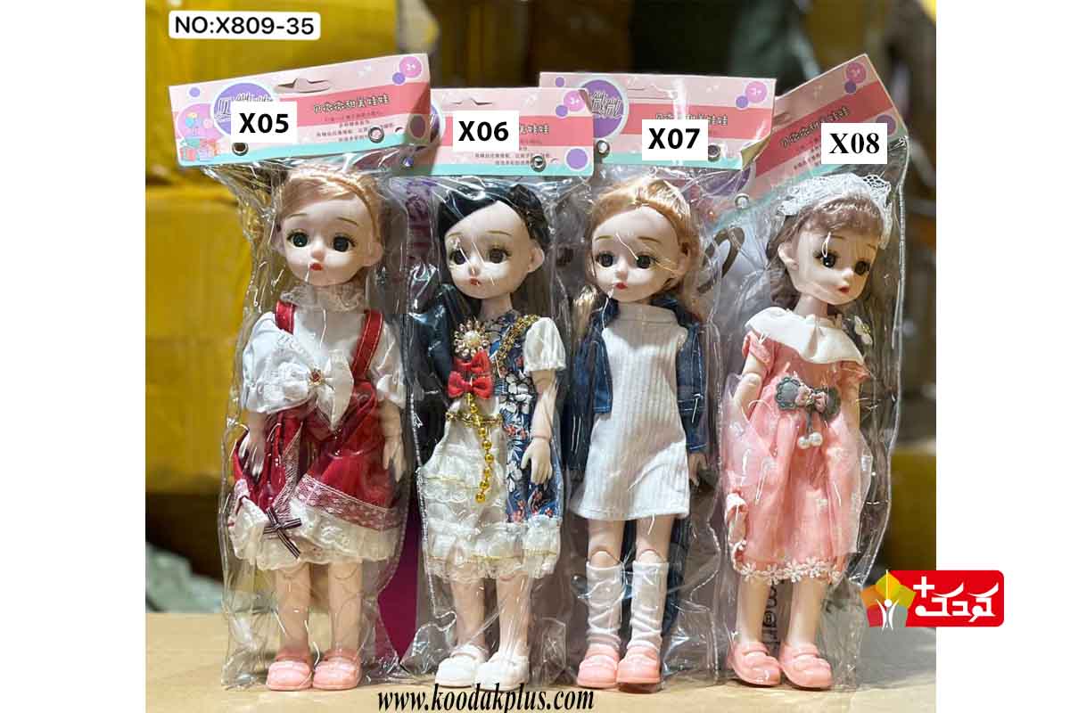 سایز عروسک های کره ای مفصل دار برای بازی کودکان مناسب است