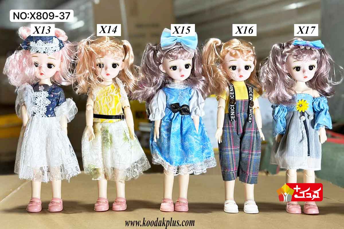 عروسک کره ای مفصل دار مدل x809 دارای یازده مدل متنوع است