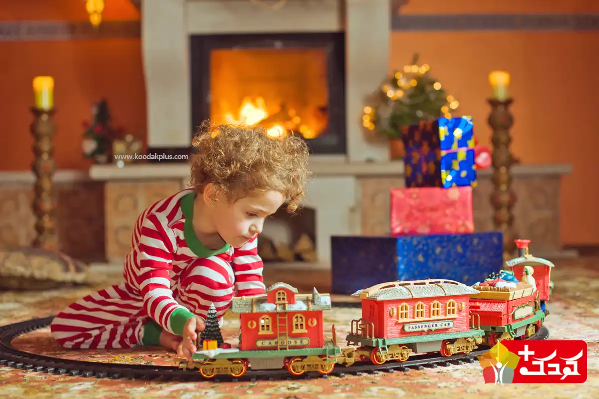 قطار اسباب بازی یک وسیله ایده آل برای بازی در خانه های امروزیست