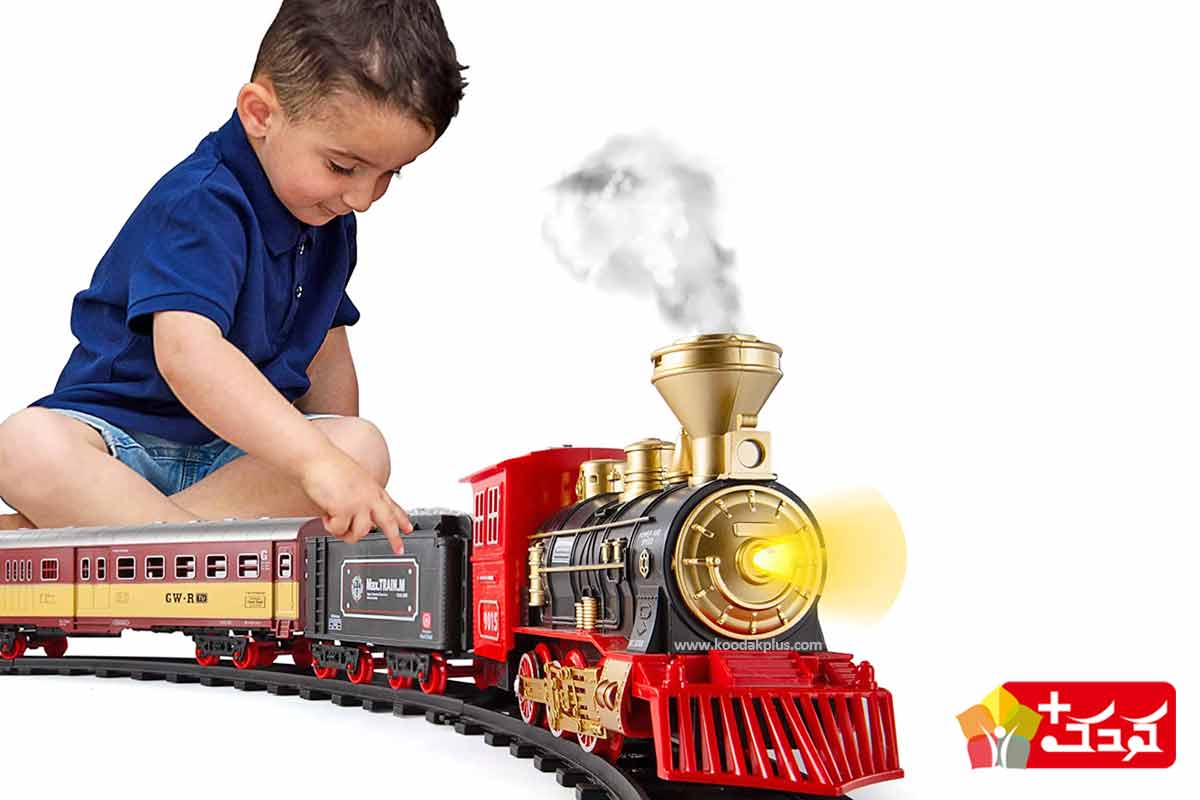 قطار های ریلی دودی جزو هیجان انگیز ترین اسباب بازی ها هستند
