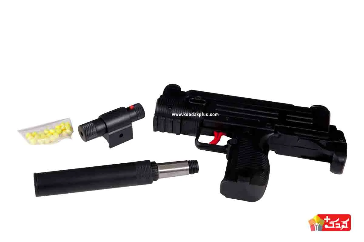 تفنگ ساچمه ای یوزی لیزری مدل F310-2؛ برای سنین بعد از 5 سالگی مناسب می باشد. 