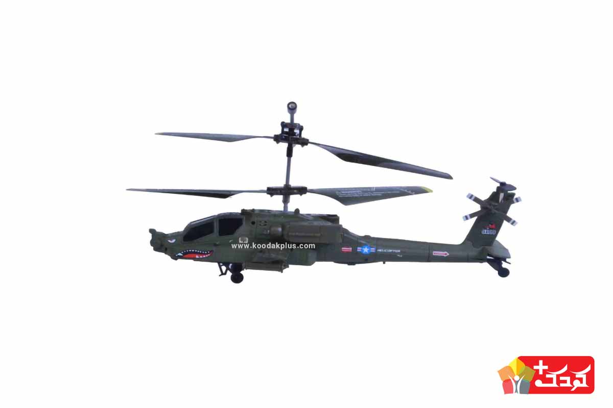 هلیکوپتر اسباب بازی سیما با استفاده از پلاستیک سبک و انعطاف پذیر ساخته شده است 