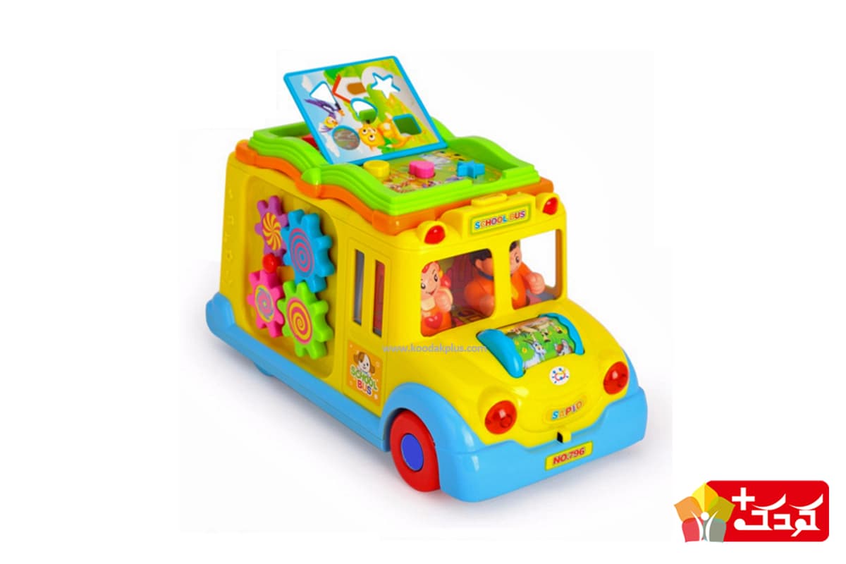 اتوبوس کتابی یا اتوبوس آموزشی یا اتوبوس مدرسه هولی تویز جزو پر طرفدار ترین اسباب بازی های شرکت هولی تویز است که مناسب برای کودکان 1 سال به بالا است.