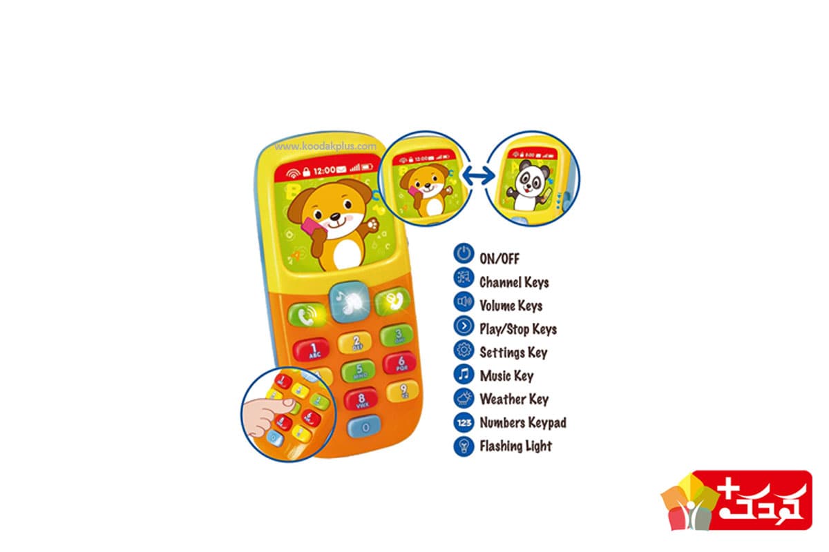 اسباب بازی موبایل آموزشی هولی تویز؛ یکی از این محصولاتی است که می تواند برای آموزش اعداد و حروف انگلیسی مورد استفاده قرار بگیرد.