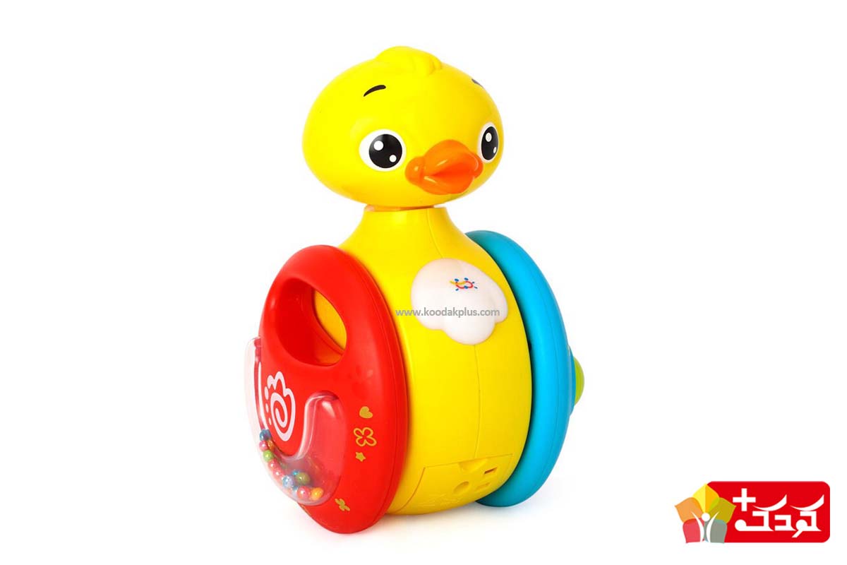یویو اردکی یا جغجغه اردکی هولی تویز یک جغجغه جمه و جور مناسب نوزادان 3 ماهه و بالاتر می باشد، که می تواند به راحتی کودک را سرگرم کند.