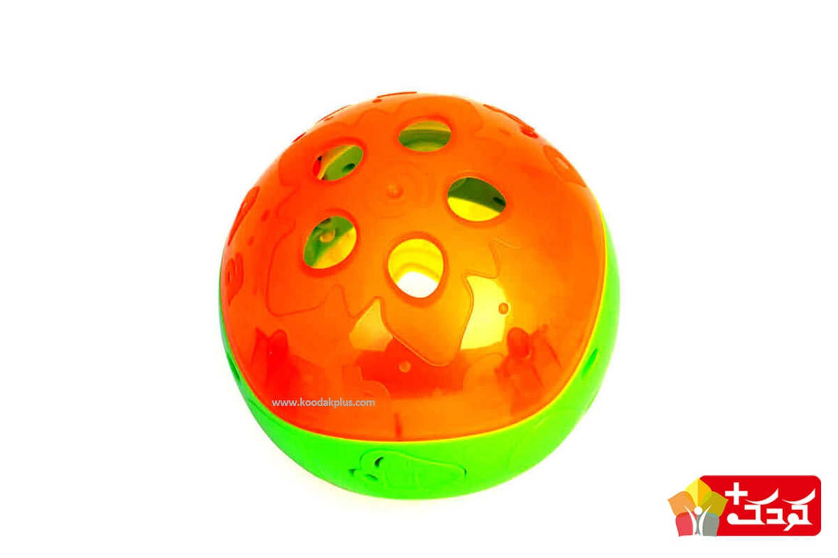 توپ نورانی و موزیکال هولی تویز 977؛ یک توپ زیبا که به فلش لایت و جغجغه مجهز می باشد.