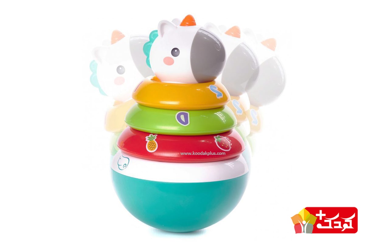 حلقه هوش اسباب بازی هولی تویز؛ برای نوزادان بالای 3 ماه مناسب است.