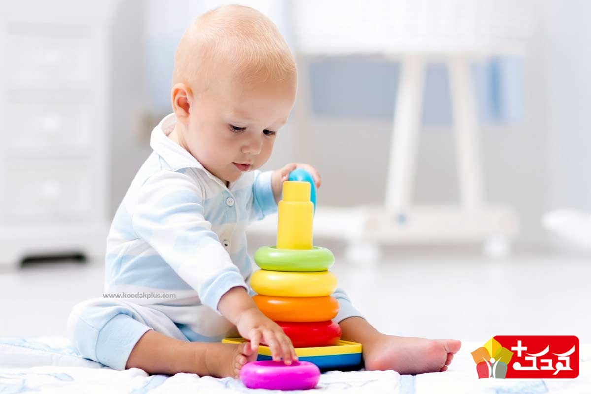 حلقه هوش یکی از بهترین بازی ها برای آموزش رنگ ها و اشکال به کودکان است
