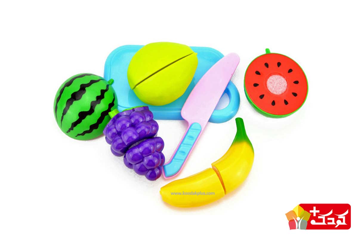بازی با اسباب بازی آموزش برش میوه کودک باعث تقویت خلاقیت کودک می شود