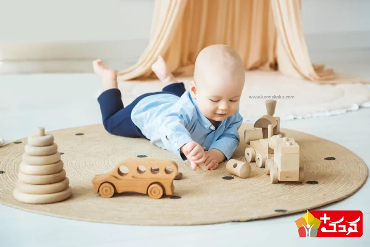 بازی های چوبی حس بهتری را به کودک منتقل می کند