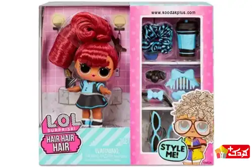 عروسک ال و ال سری HAIR همراه با وسایل استایل کردن مو