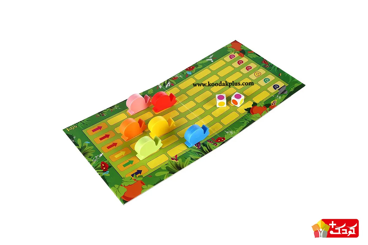 مسابقه حلزونها یک بازی گروهی و جذاب برای کودکان 3 تا 7 سال است