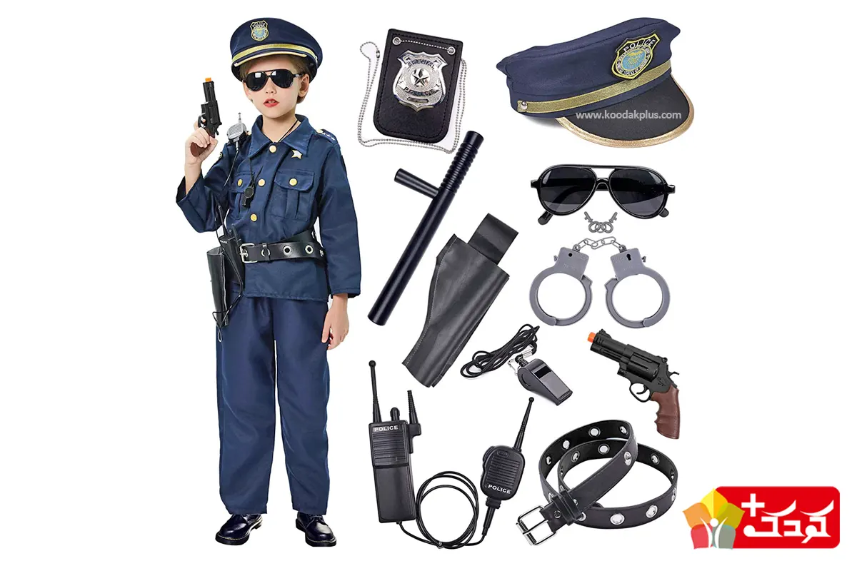 علاقه بچه ها به پلیس و اسباب بازی های مربوط به آن انکار نشدنی است