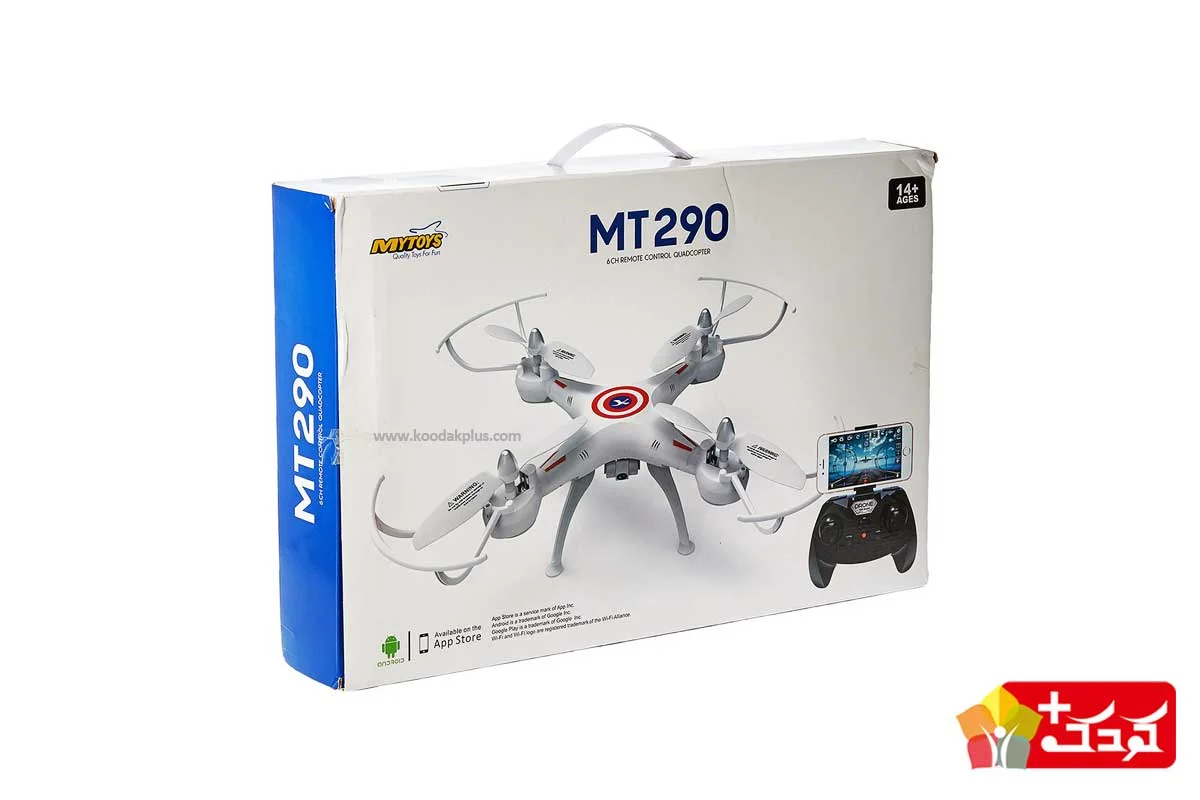 کوادکوپتر MT290 مای تویز یک اسباب بازی پروازی مناسب برای کودکان و نوجوانان است