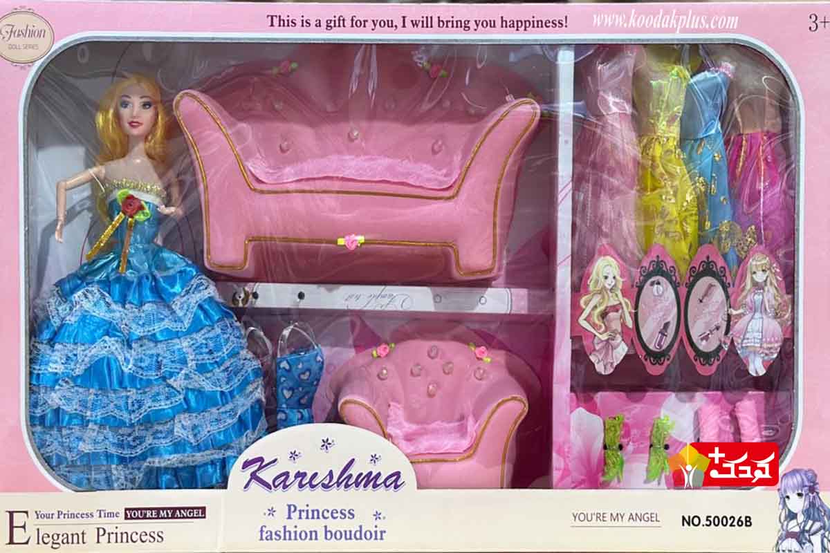 عروسک مفصلی دخترانه با قیمت مناسب