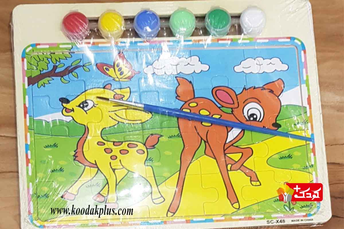 پازل اسباب بازی کودک با قیمت مناسب