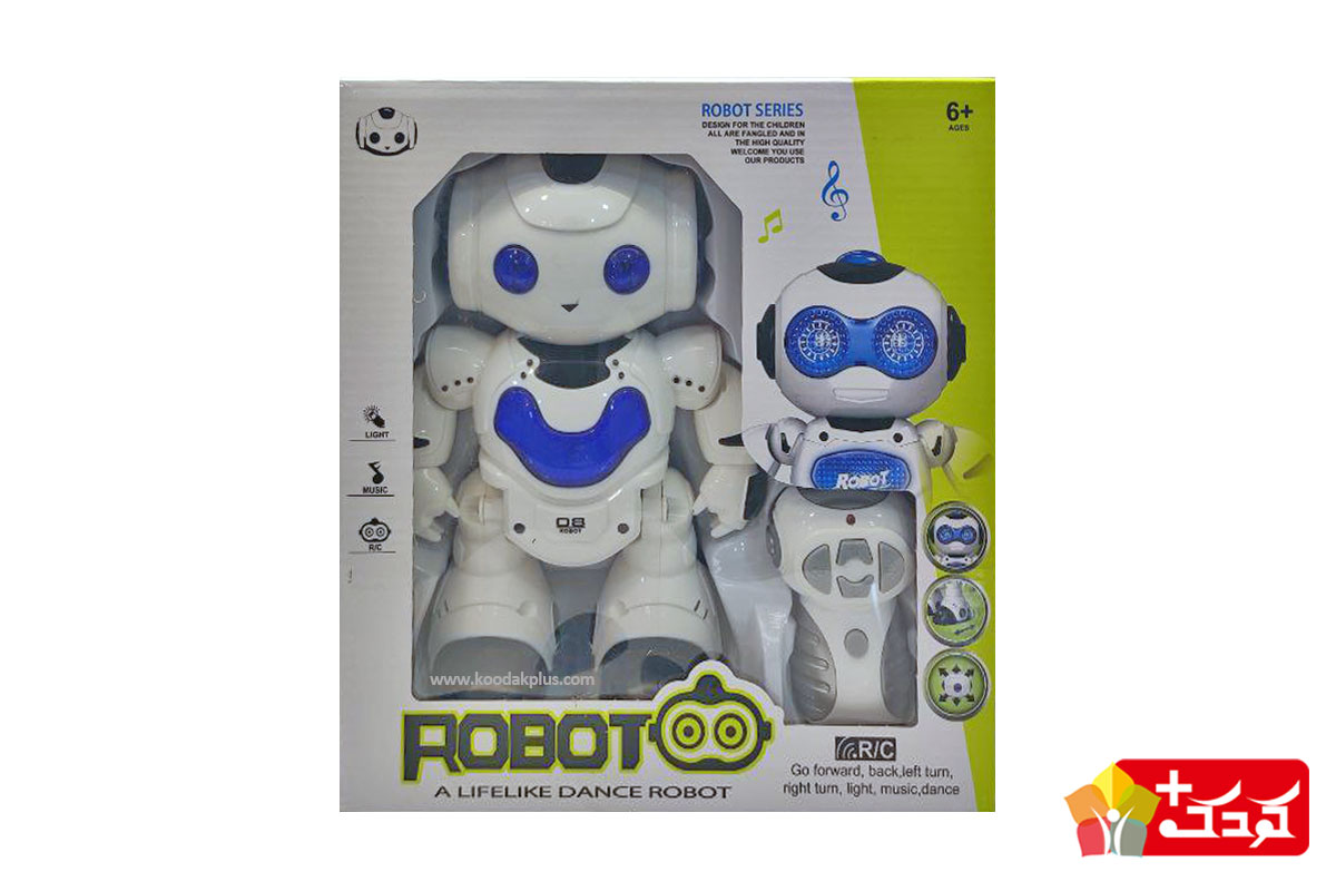 ربات robot-606-2 یک ادم آهنی کنترلی زیبا است