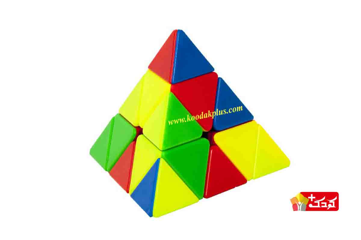 روبیک هرمی متشکل از اجزای مثلثی