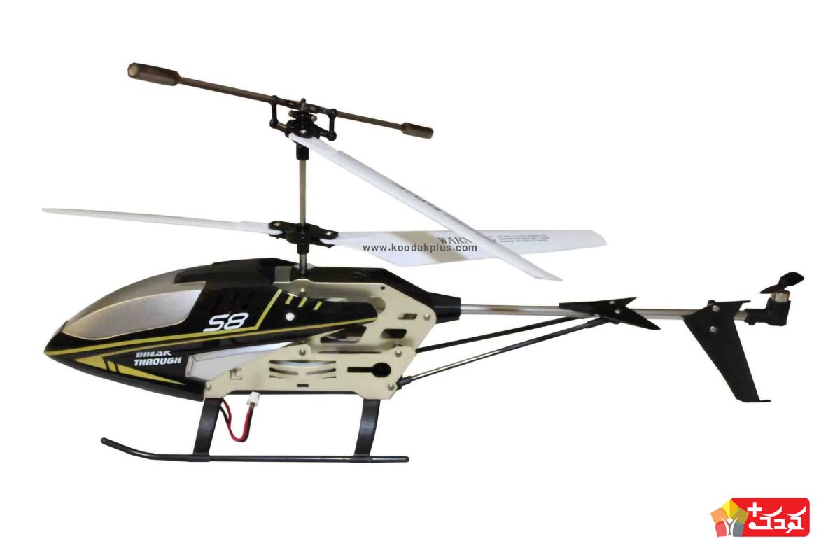 هلیکوپتر اس 8 سایما یک هلیکوپتر پروازی شارژی می باشد.