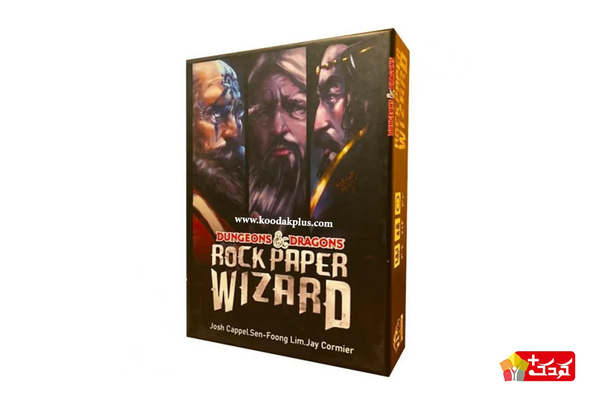 بازی فکری سنگ کاغذ جادوگر Rock Paper Wizard دهکده بردگیم مخصوص گروه سنی بالای 10 سال است