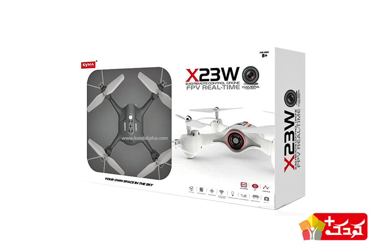 کوادکوپتر سایما X23W را می توان برای کودکان بالای هشت سال خریداری کرد