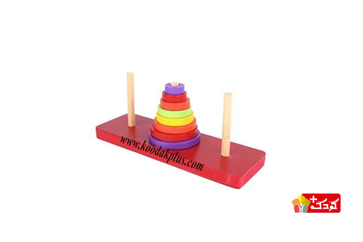 اسباب بازی آموزشی برج هانوی با قیمت مناسب