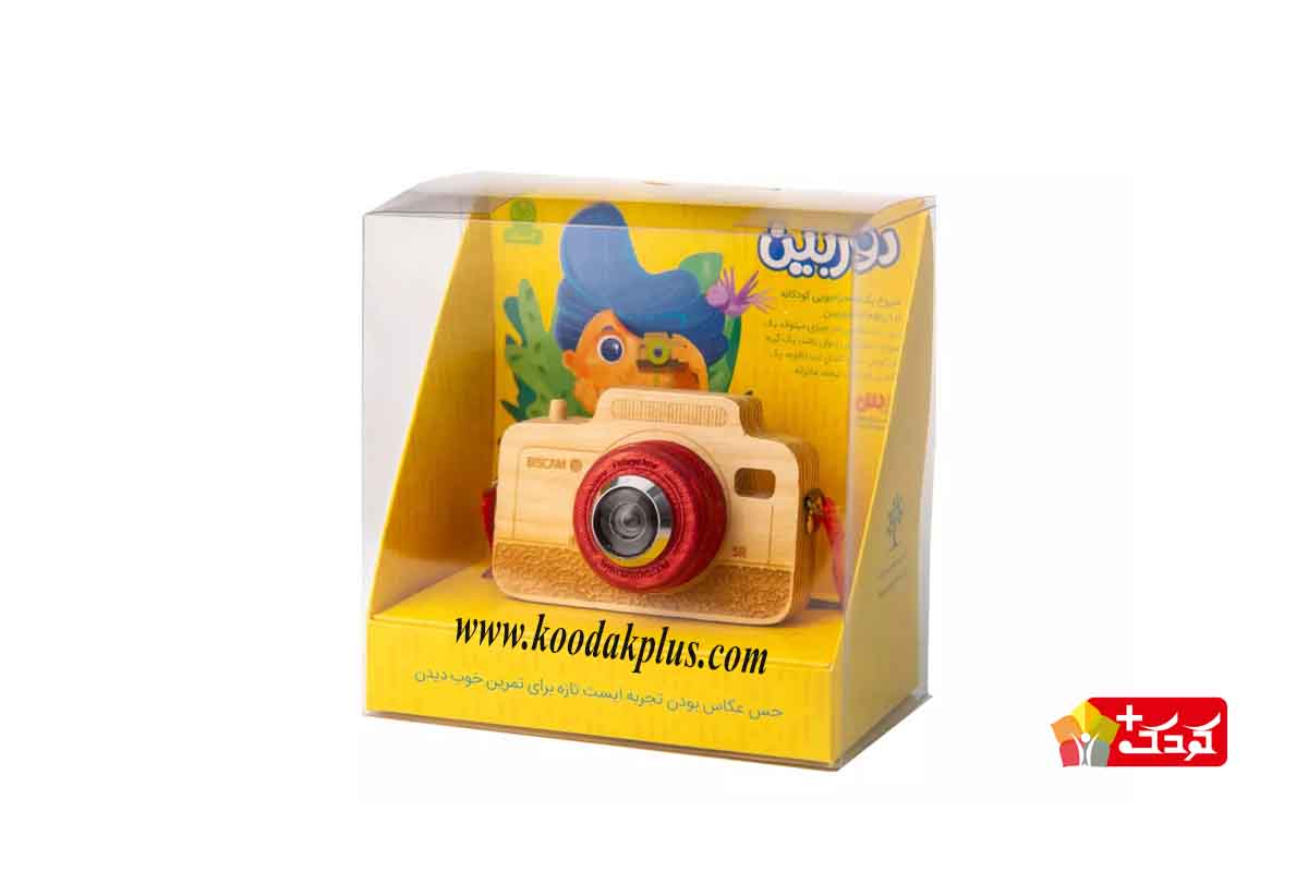 اسباب بازی دوربین چوبی با قیمت مناسب