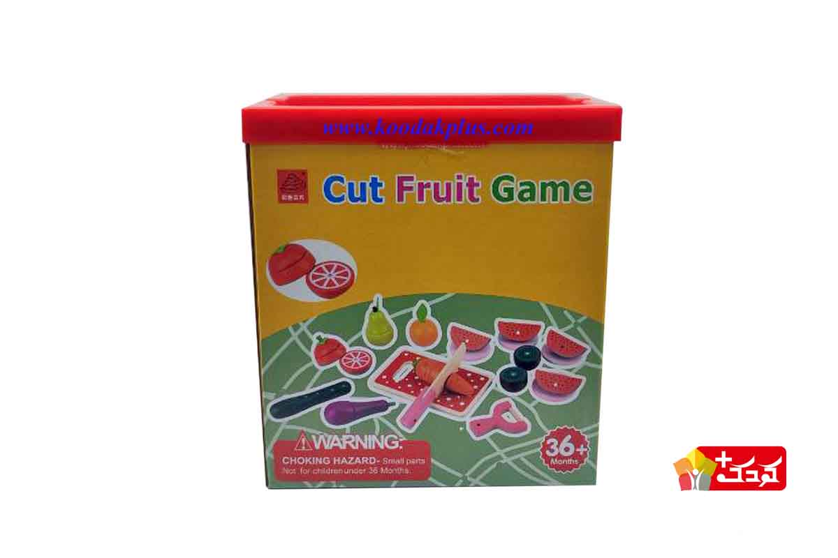 اسباب بازی برش میوه چوبی- آهنربایی Cut Fruit Game