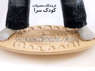 اسباب بازی چوبی تیله ران