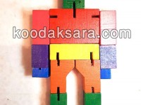 اسباب بازی چوبی آدمک