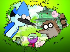 کارتون Regular Show  - بر روی فلش