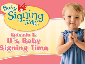 زبان اشاره نوزاد Baby Signing Time - بر روی فلش