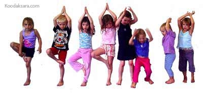 آموزش یوگا برای کودکان-Yoga for children 