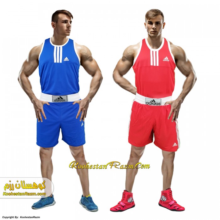 لباس بوکس ادیداس سه خط
