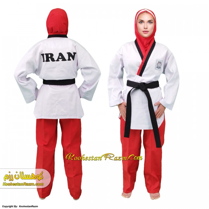 لباس تکواندو پومسه دخترانه T6