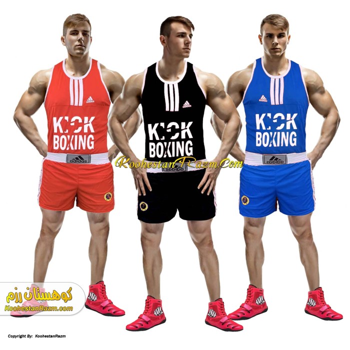 لباس کیک بوکسینگ ادیداس 3 خط