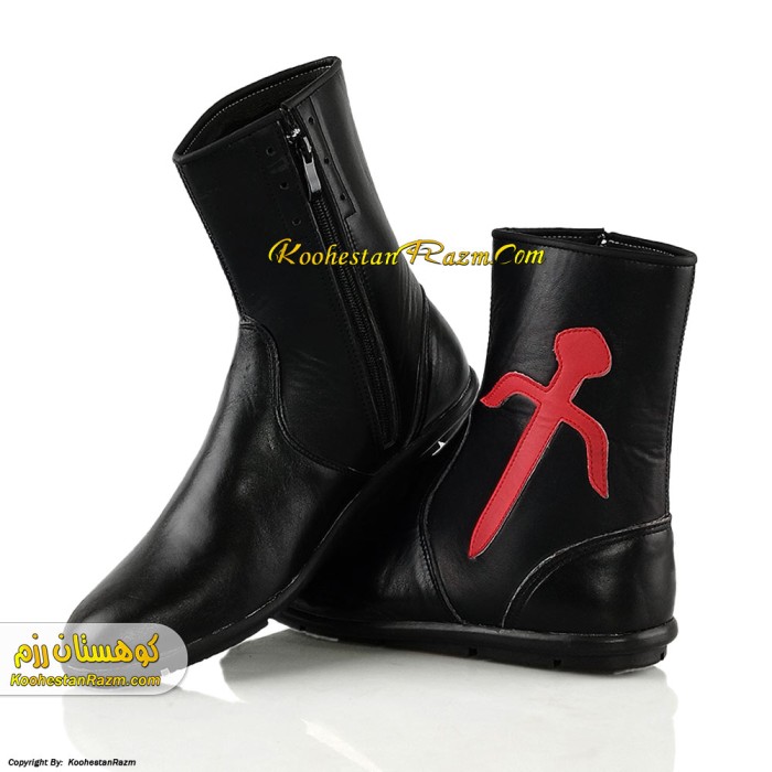 پوتین و کفش کونگ فو چرم