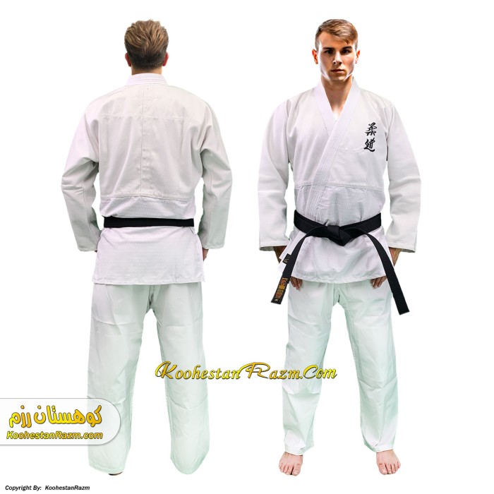 لباس جودو  سفید کد 2000