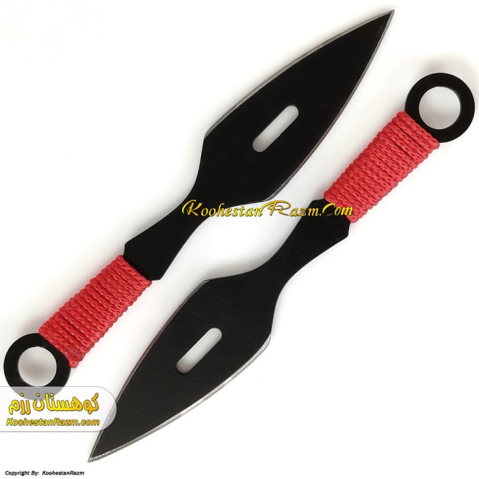 کارد پرتابی بند قرمز شکاف دار