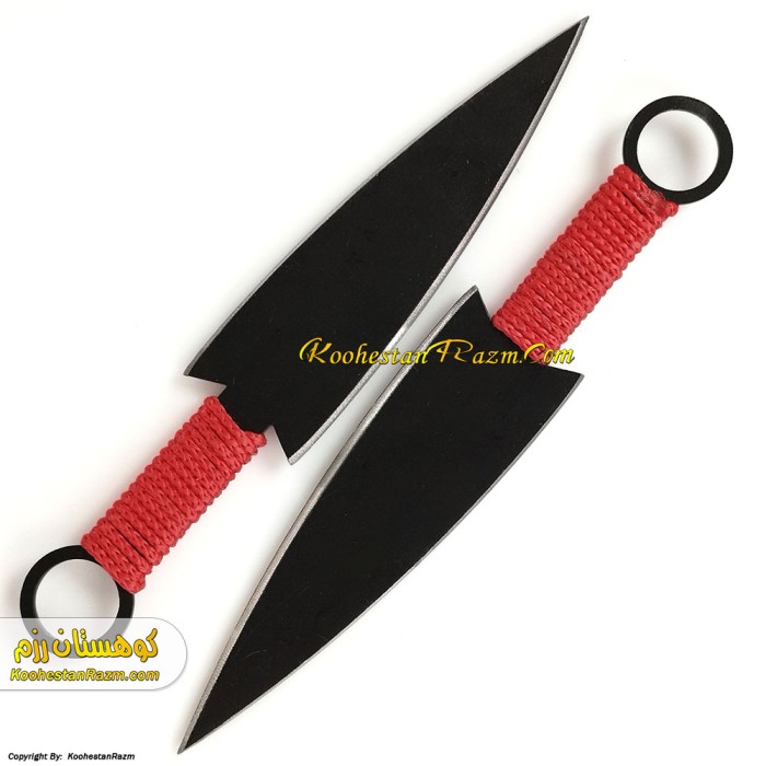 کارد پرتابی بند قرمز