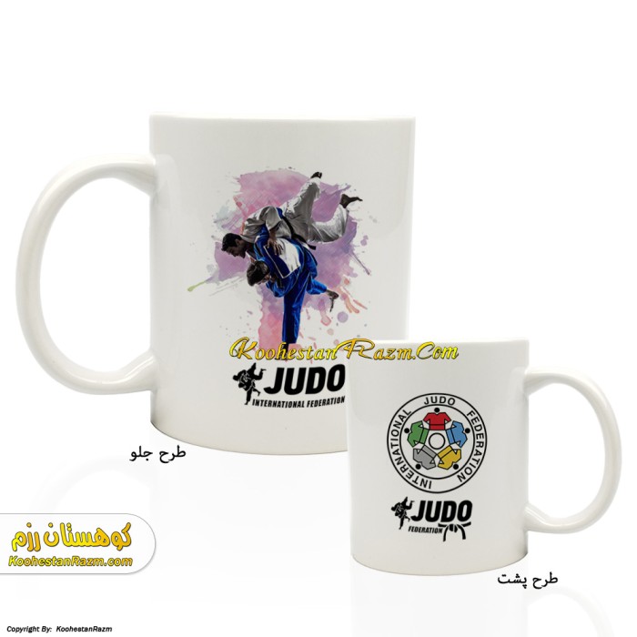 ماگ طرح جودو 43