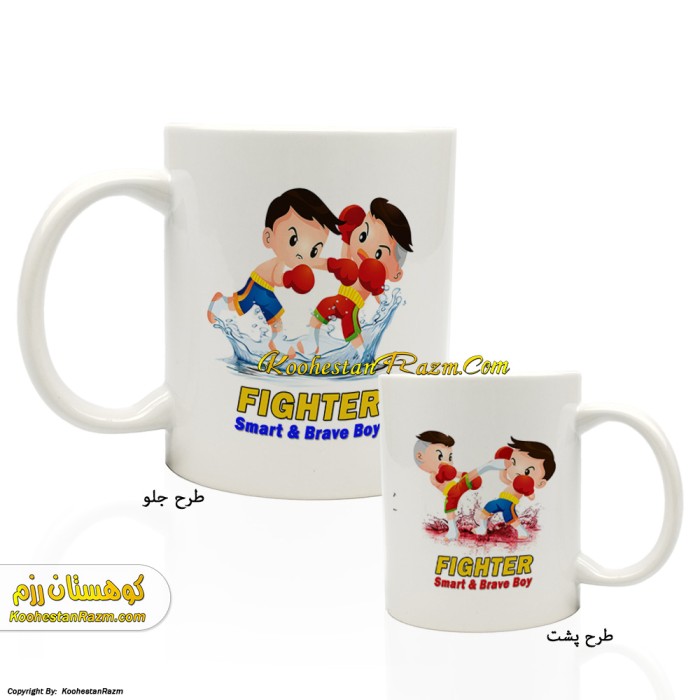 ماگ کیک بوکس پسرانه خردسال 78