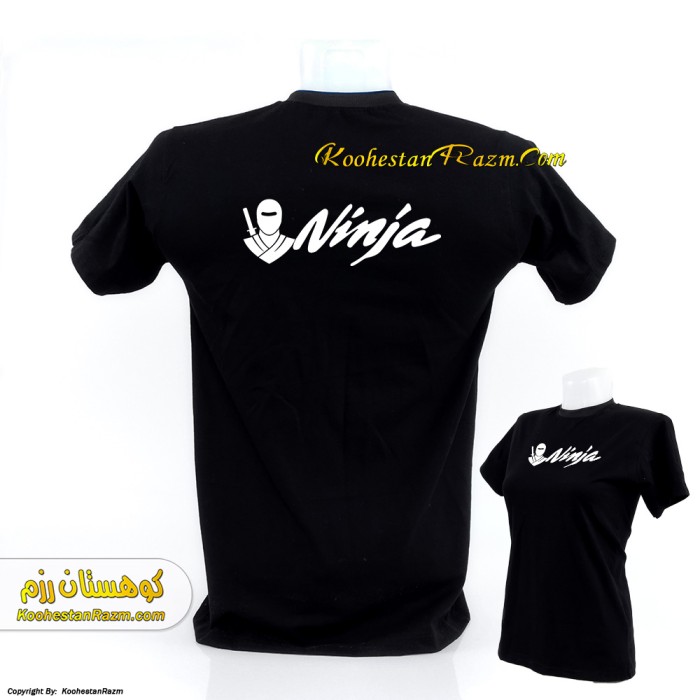 تیشرت طرح  نینجا