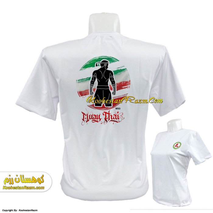 تیشرت موی تای طرح پرچم ایران