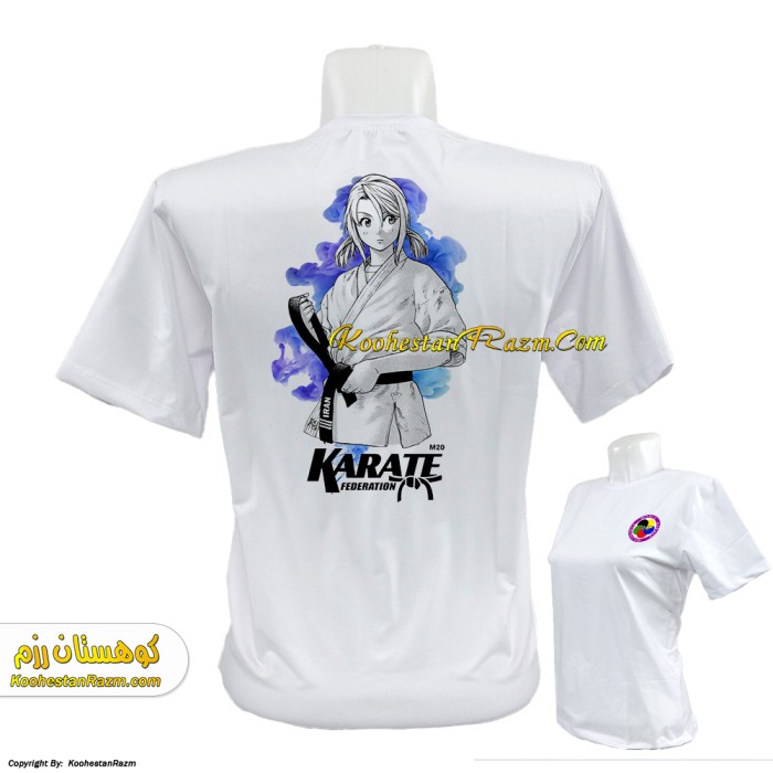 تیشرت کاراته دخترانه