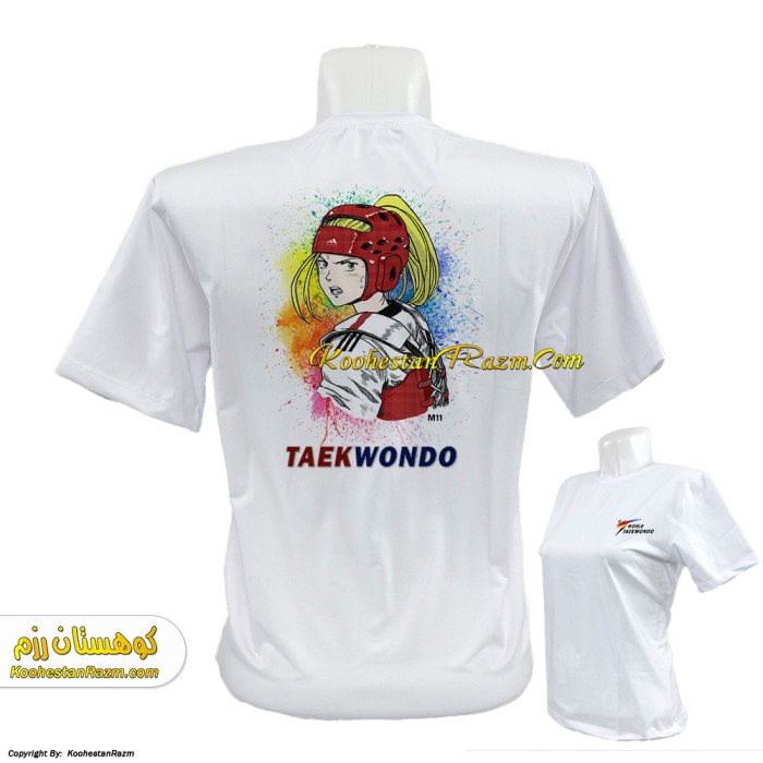 تیشرت تکواندو دخترانه